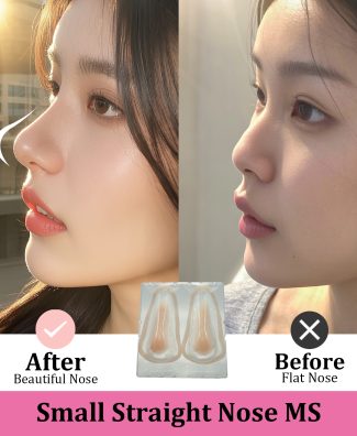 Cosplay Fake Nose Soft Silicone 3D Nose Up SFX Makeup Contouring Beautifying  Natural Style (Small Straight Nose MS)