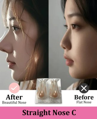 Cosplay Fake Nose Soft Silicone 3D Nose Up SFX Makeup Contouring Beautifying Anime COS Male Style (Straight Nose C )